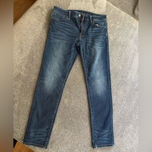 American Eagle Outfitters Dark Blue Denim Jeans